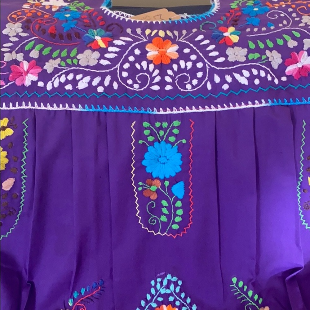 🇲🇽 NWT Traditional  Mexican short dress.